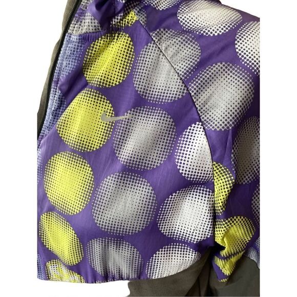 Nike Dri Fit Running Jacket Long Sleeve Hooded Size Large - Picture 10 of 12